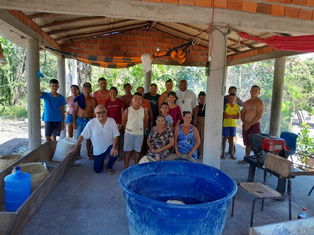 Casa de farinha, na comunidade Baixão dos Rochas | Fotos: Arquivo da Comunidade