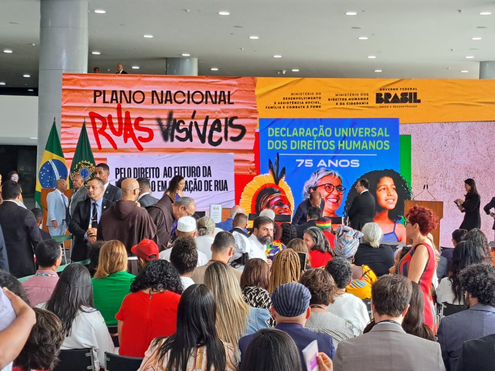 A Comissão Sociotransformadora da CNBB participa do Lançamento do Plano Nacional Ruas Visíveis | Arquivo pessoal