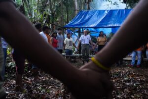 Missão de escuta junto ao povo Ka'apor | Foto: Elitiel Guedes