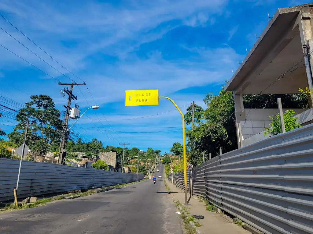 Bairros com risco de afundamento desocupados em Maceió. Minas da Braskem. Foto: Gésio Passos/Agência Brasil