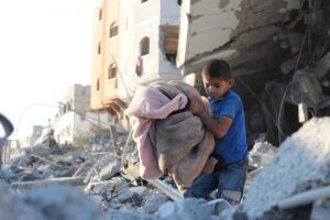 Criança na Faixa de Gaza | Foto: Hosny Salah/Pixabay