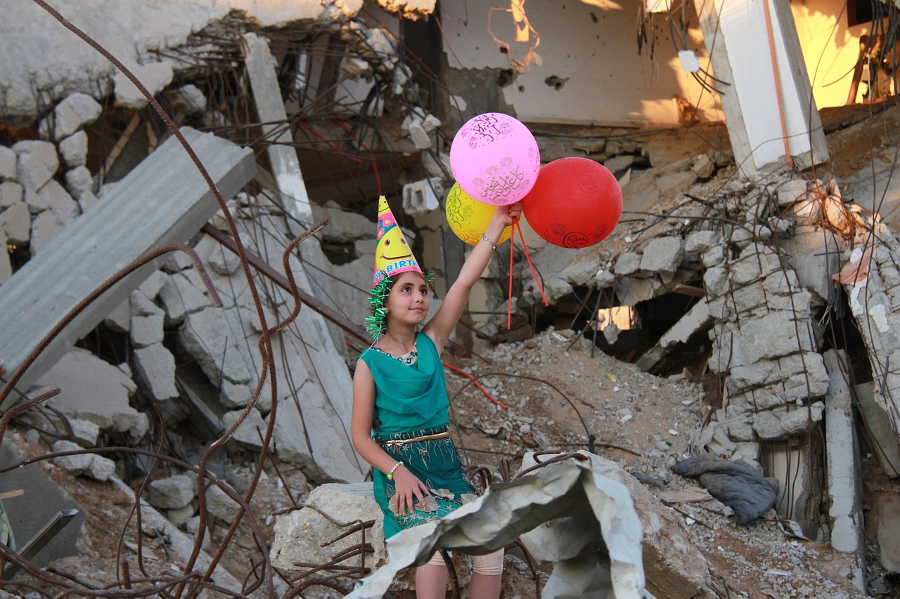 Criança na Faixa de Gaza | Foto: Hosny Salah/Pixabay