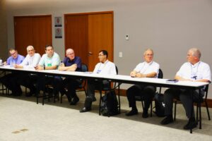 Bispos participantes da reunião da CEEM-CNBB