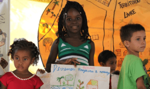 Participação das Crianças da 15ª Teia dos povos | Foto: Arquivo 15ªTeia