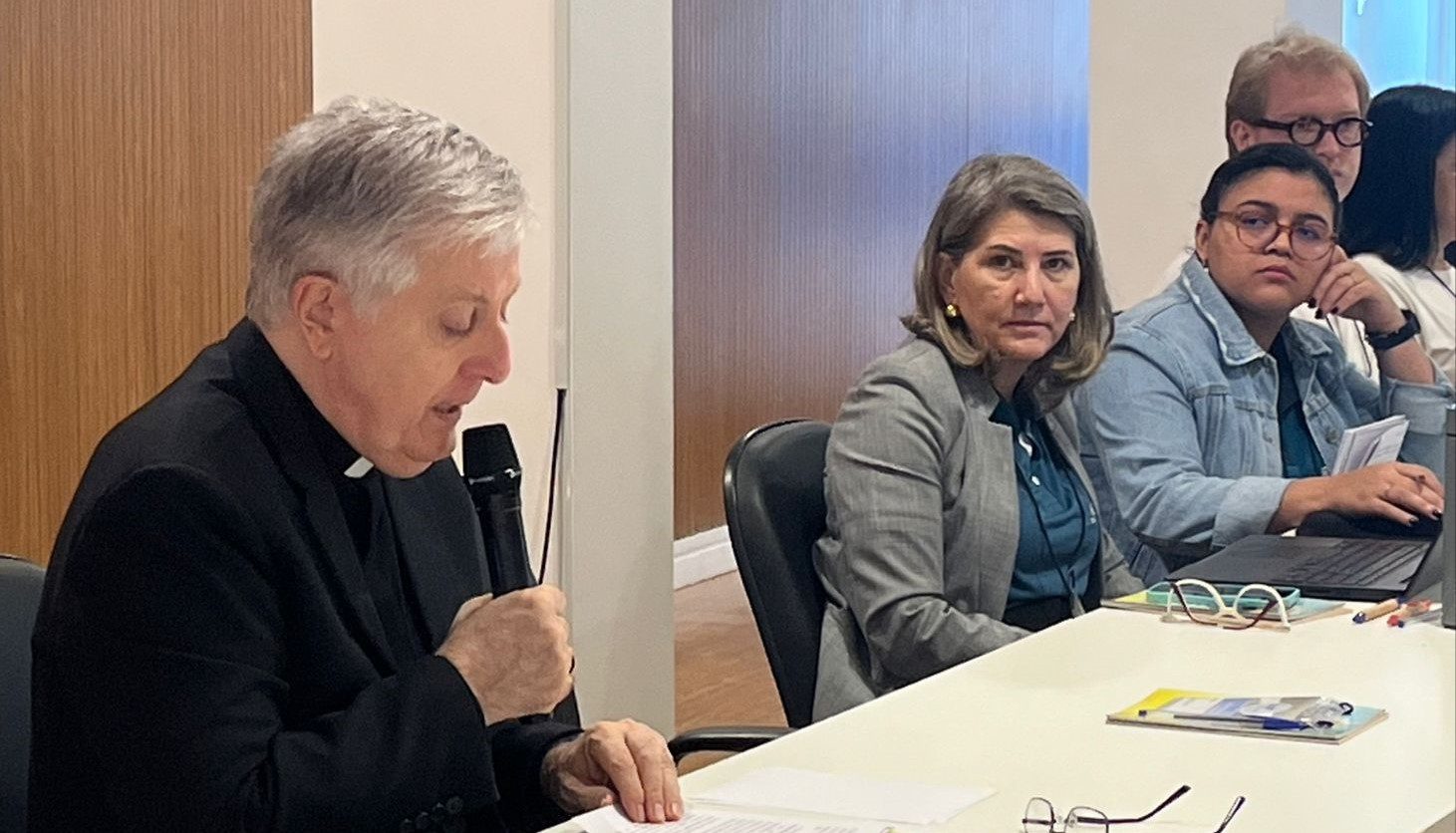 Núncio Apostólico para o Brasil, Dom Giambattista Diquattro (foto à esquerda) | Foto: Rocheli Koraleswski