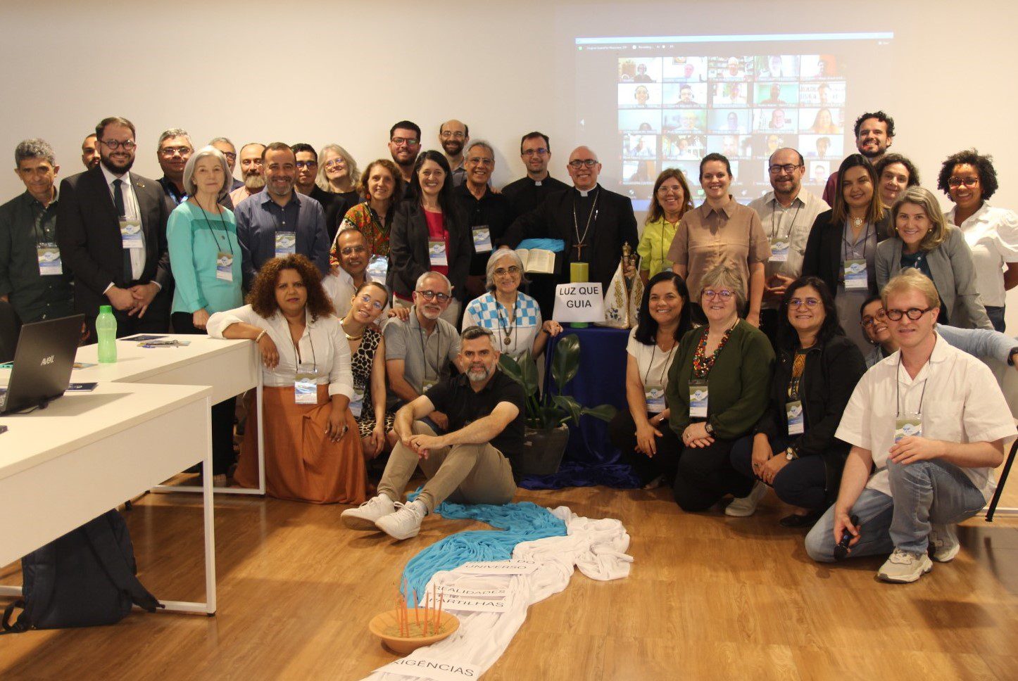 Participantes da reunião da Articulação Igreja Rumo à COP 30 | Foto: Rocheli Koraleswski